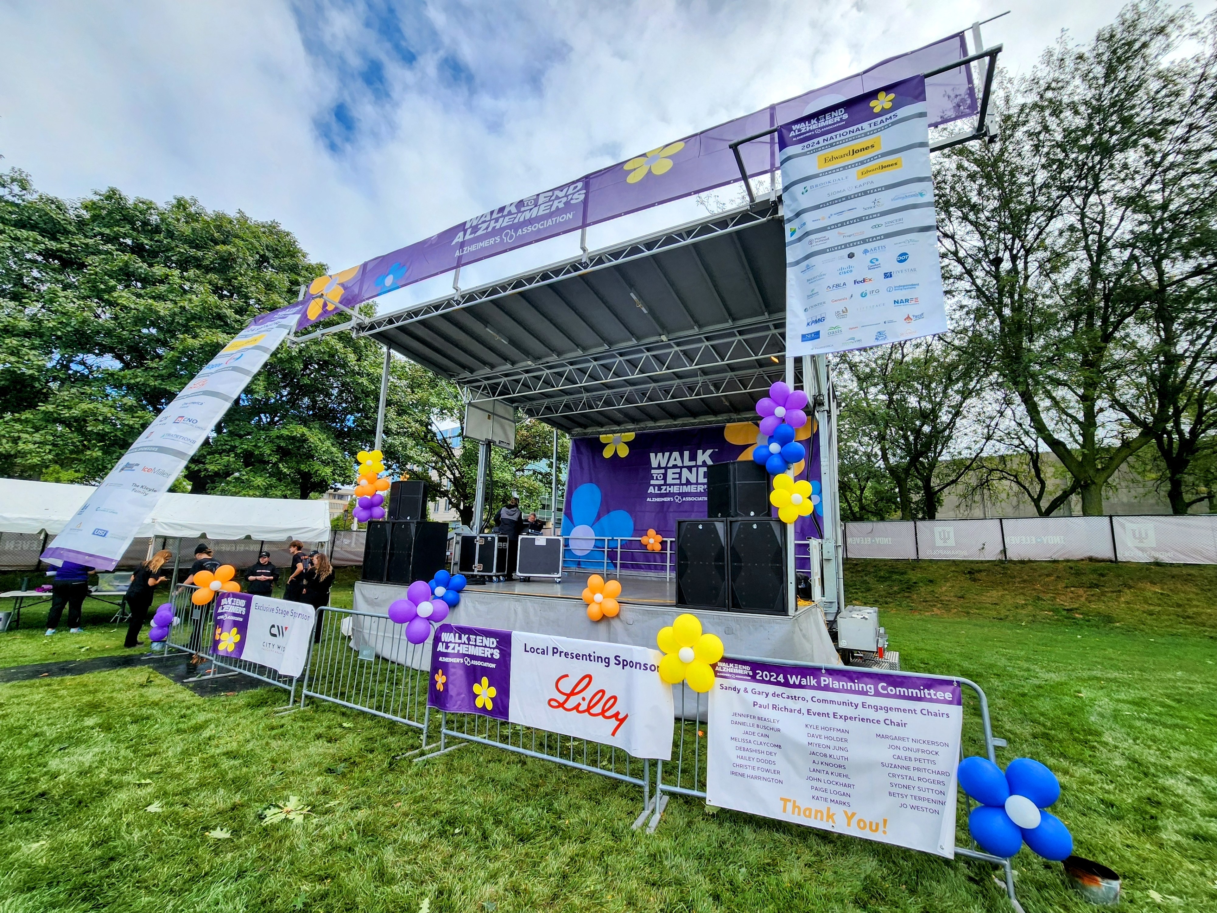 2024 Alzheimer's Association Walk - Nonprofit event - Pavilion360 portfolio