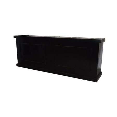 Portable 6' Black Bar - Event rental equipment