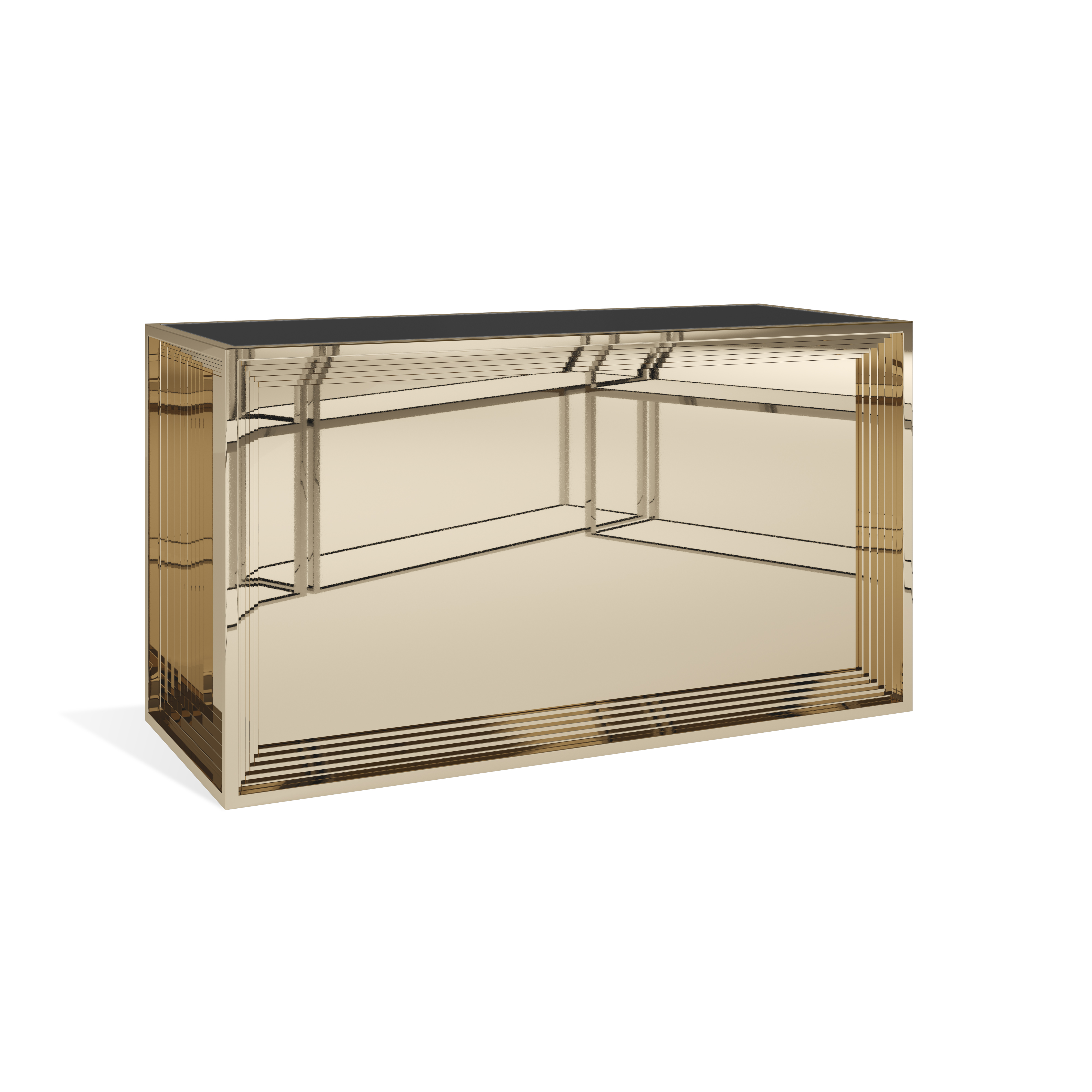 Criterion Bar Gold/Black - Criterion - Event rental equipment