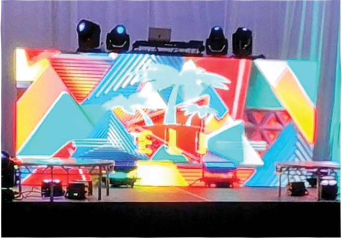 LED DJ Booth - Event rental equipment