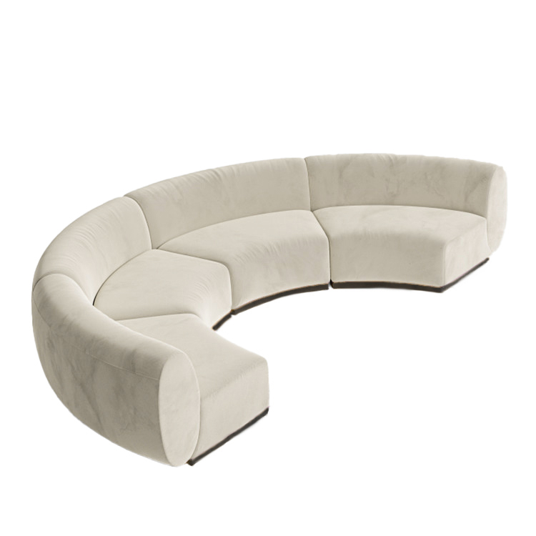 Colette Collection Crescent Sofa - Colette - Event rental equipment